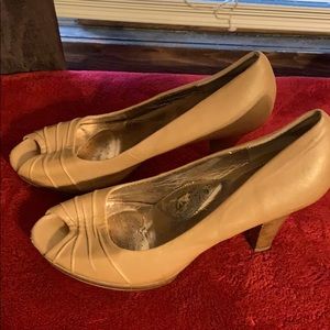 Open toe heels size 11